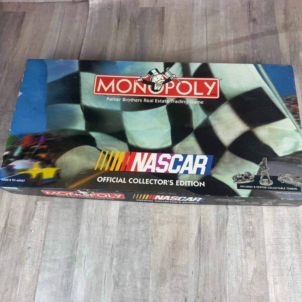 NEW Collections Edition NASCAR Monopoly 1997 Parker Brothers